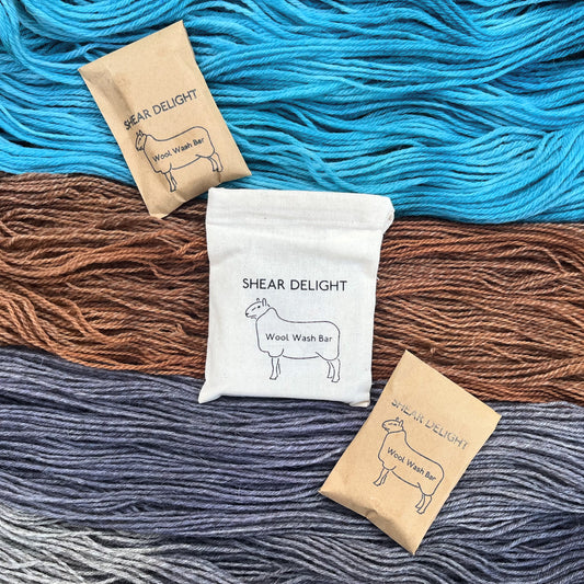 Shear Delight Wool Wash Bar - Travel